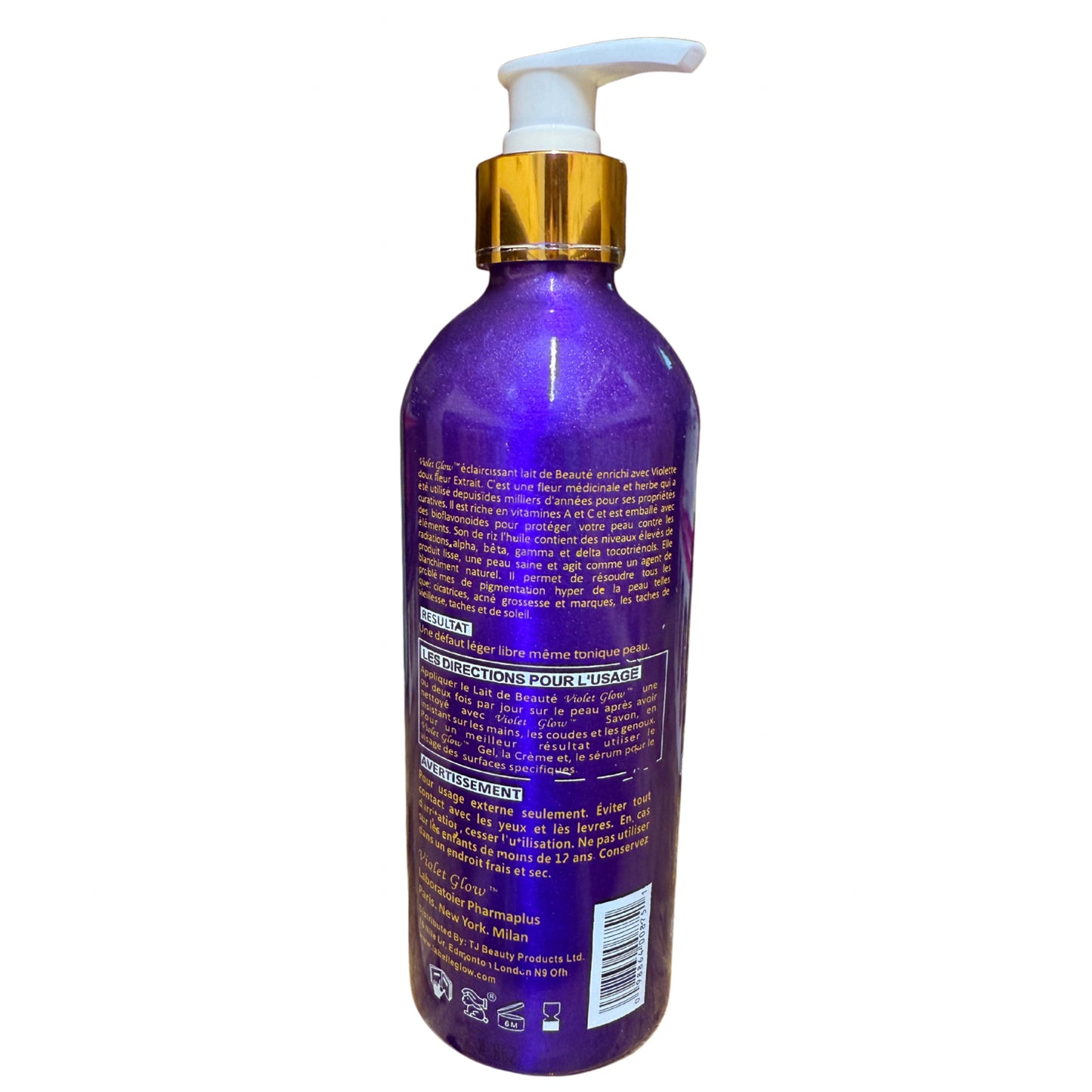 Violet Glow Extensive Lightening Beauty Milk 16.8oz