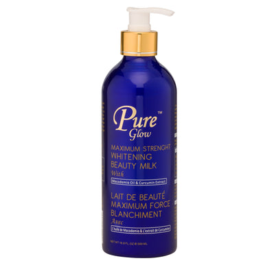Pure Glow Maximum Strength Whitening Beauty Milk Lotion 16.8oz