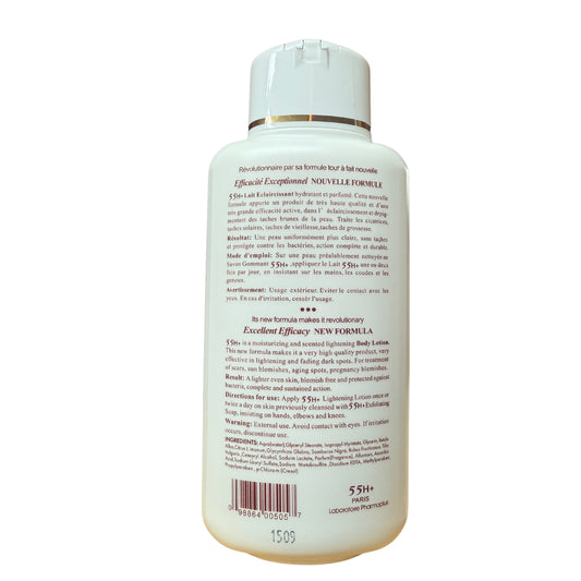 55H+ Paris Efficacite Exceptionelle Body Lotion 500ml