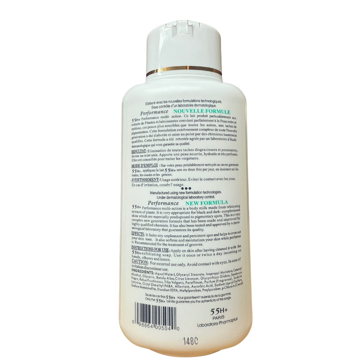 55H+ Paris Performance Multi-Action Lotion 16.8oz