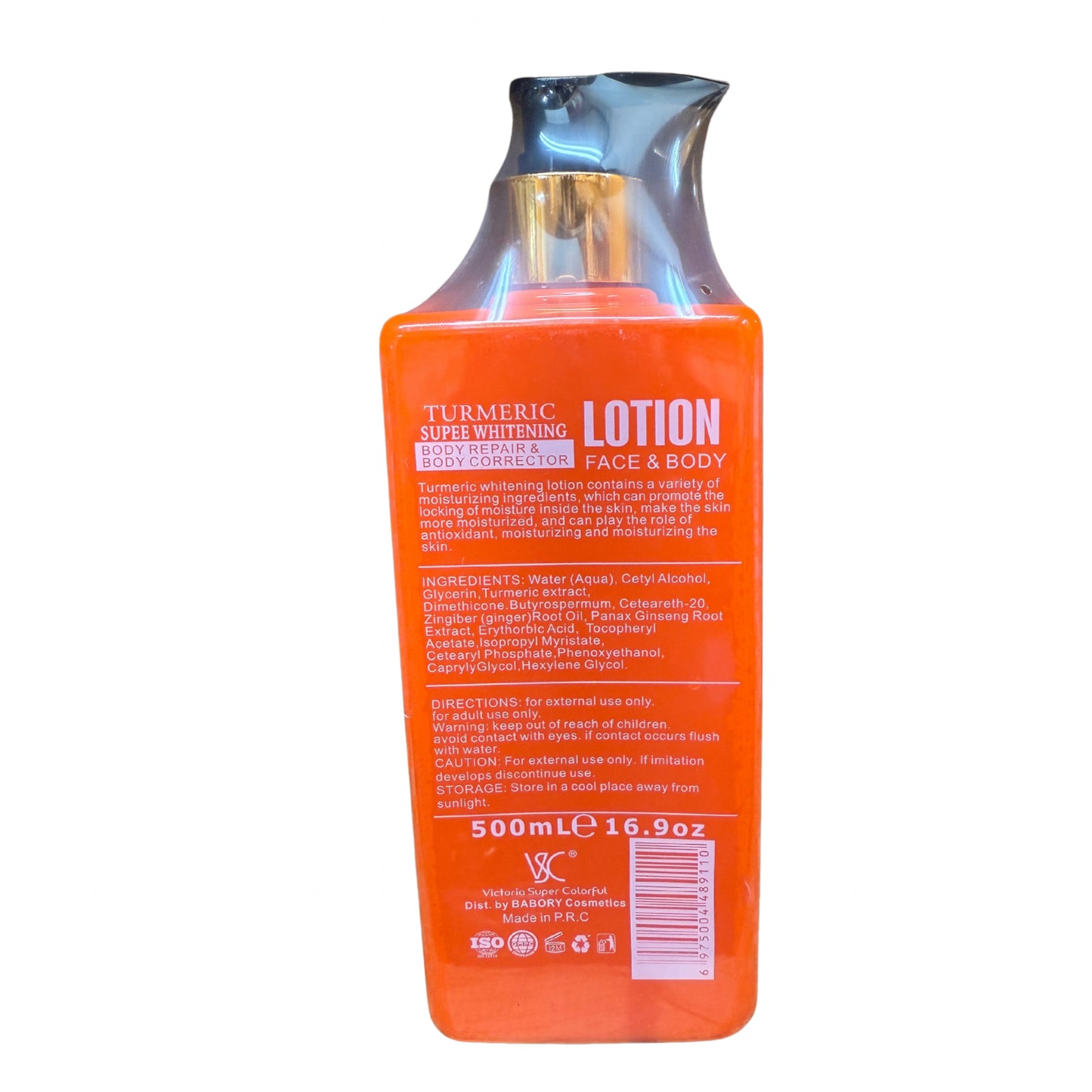 VSC Turmeric Super Whitening Lotion 500ml