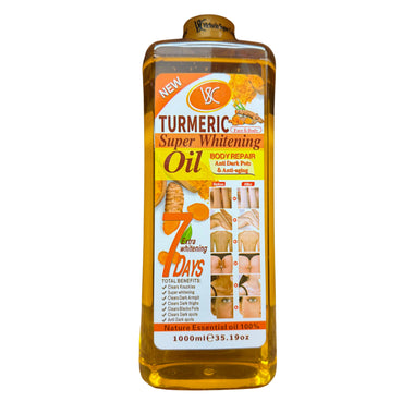 VSC BODY CORRECTOR TURMERIC WHITENING & GLOWING OIL 1000ML