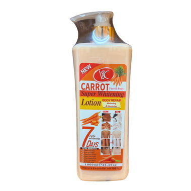 VSC Super Whitening Carrot Lotion 1000ml