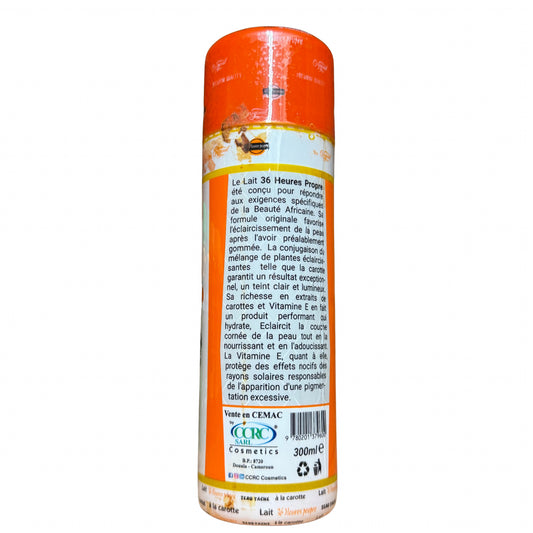 36 Heures Propre Lait Corporel
Eclaircissant Anti-Taches 300ml