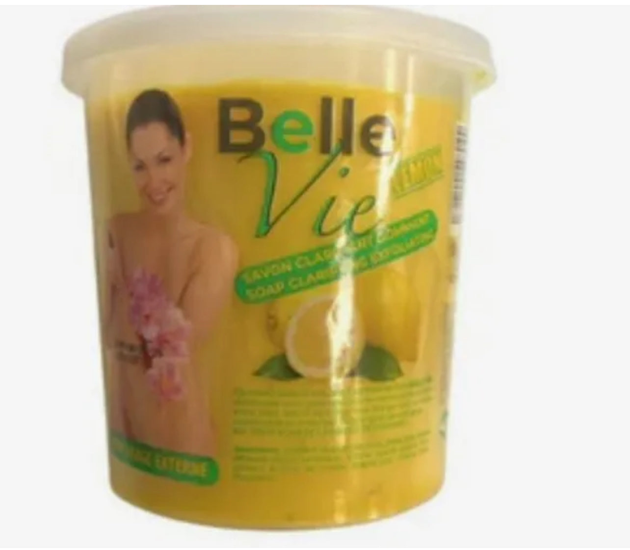 Belle Vie Lemon clarifying and exfoliating soap 670g