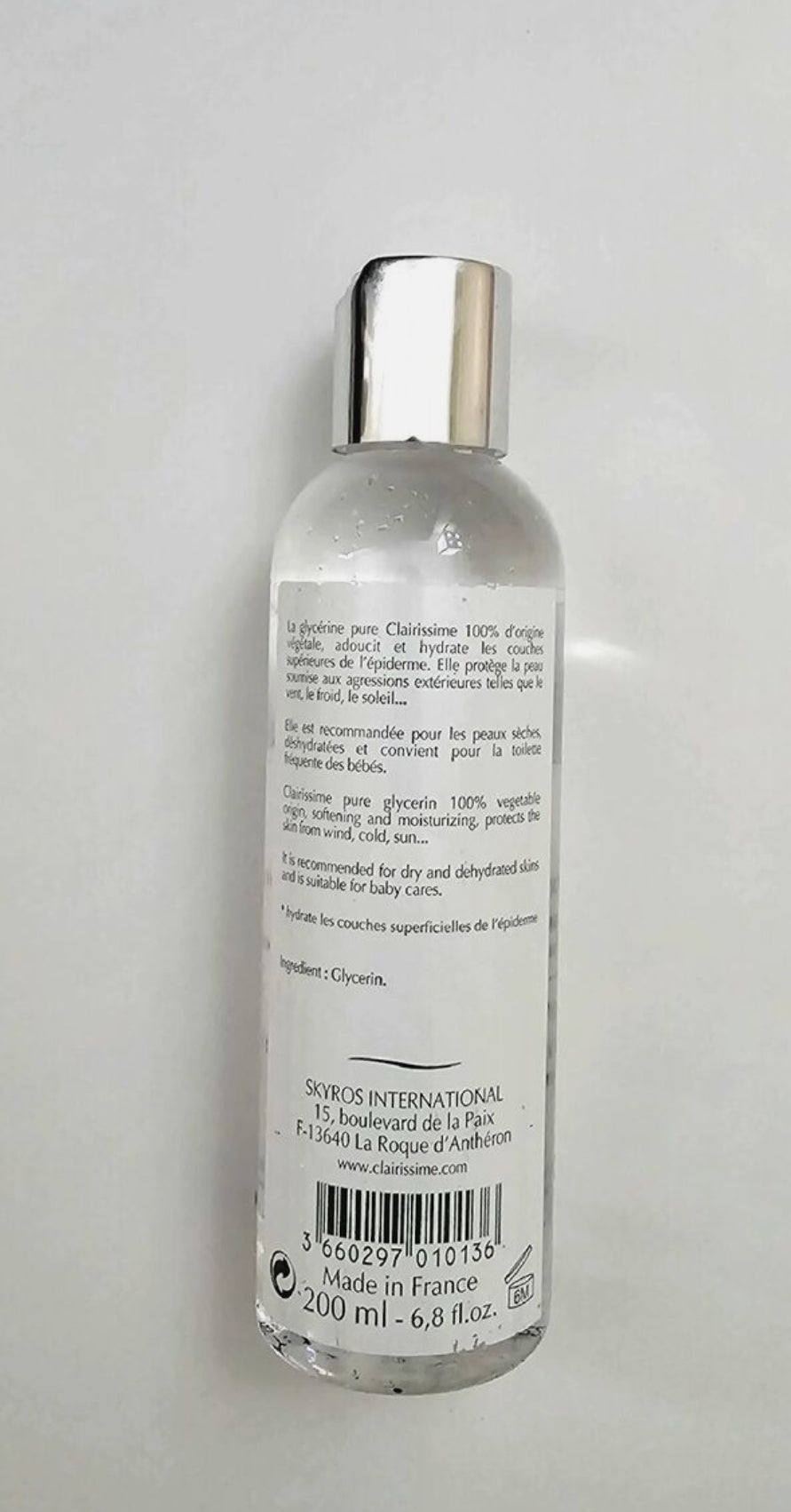 Clairissime Pure Glycerin Softening 200ml