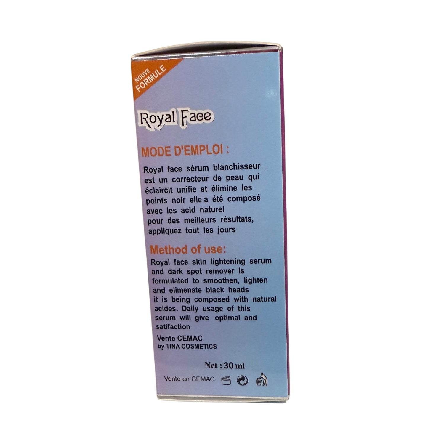 Royal Face Glutathione & Kojic Serum 30ml