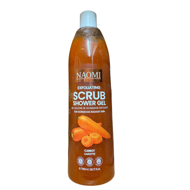 Naomi Exfoliating Scrub Shower Gel 790ml