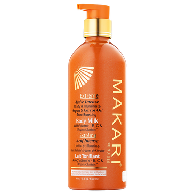 Makari Extreme Intense Argon And Carrot Tone Boosting Body Milk 16.8 Oz