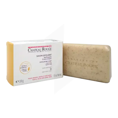 Chateau Rouge Paris Savon Exfoliant Nettoyant Eclaircissant 100g