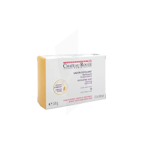 Chateau Rouge Paris Savon Exfoliant Nettoyant Eclaircissant 100g
