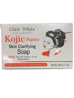 Clair White Kojic Papaya Skin Clarifying Soap 200g