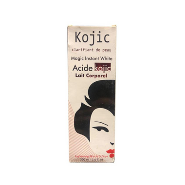Kojic Skin Lightening Magic Instant White Body Lotion 300ml