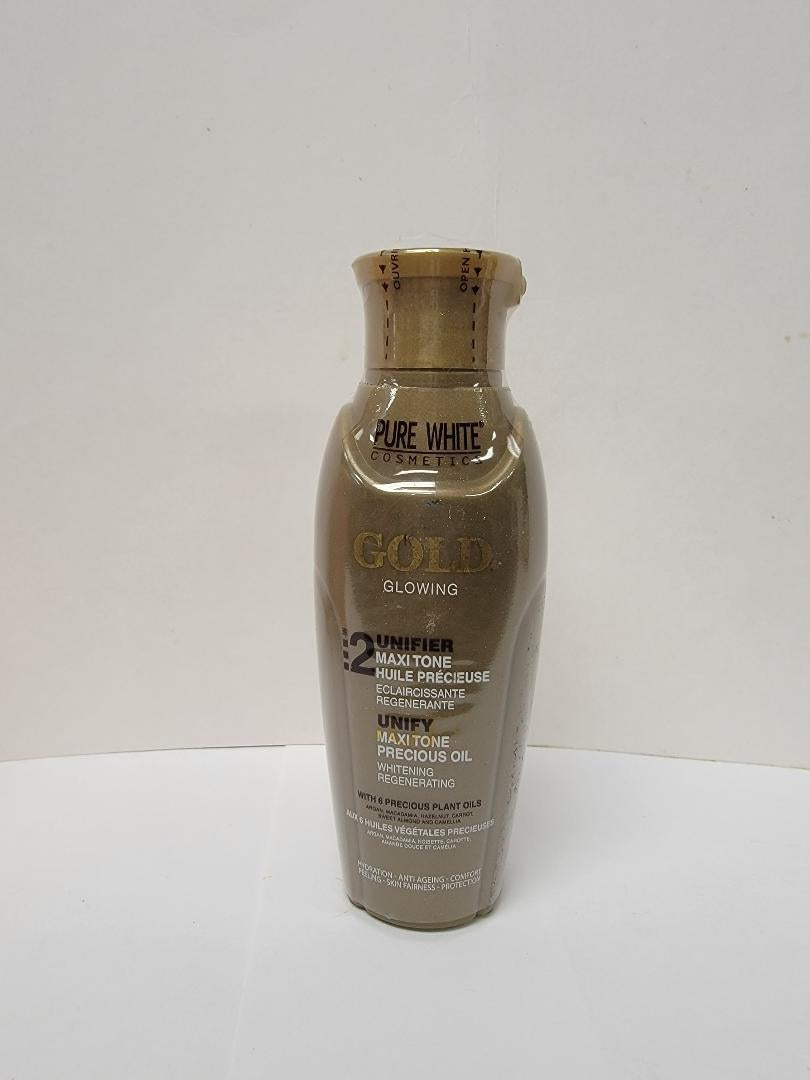 Pure White Gold Glowing Unify Maxitone Precious Oil 100ml