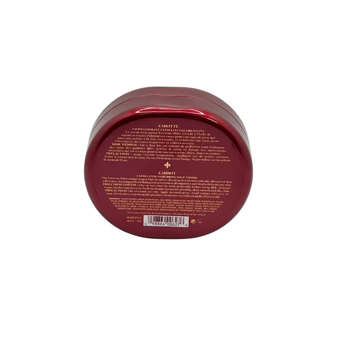 QEI+ Paris Extreme Shine Exfoliating Scrubbing Soap Toning 200g
