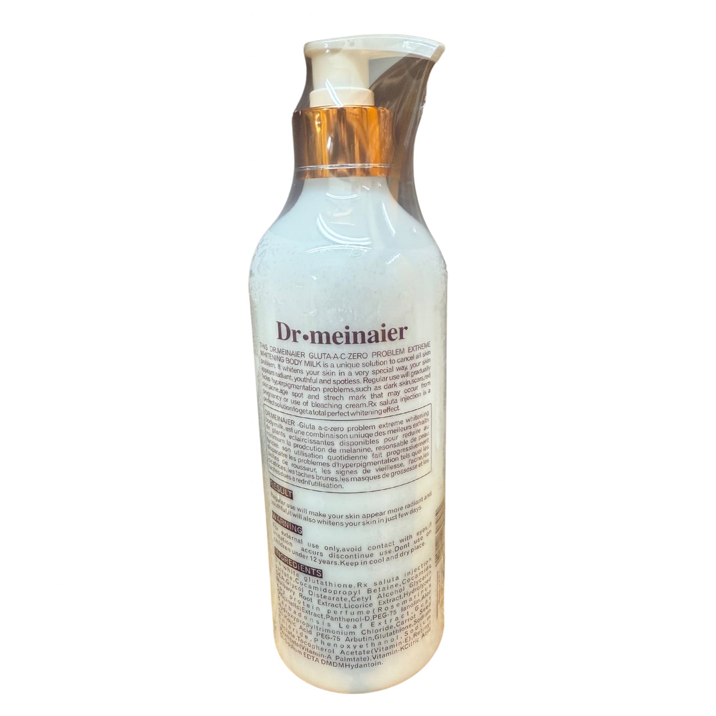 Dr.meinaier Extreme Whitening Body Milk 500ml