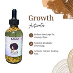 Hair Growth Oil, Longer and Thicker Hair, Herbal Infused Fast Hair Growth Oil 4oz