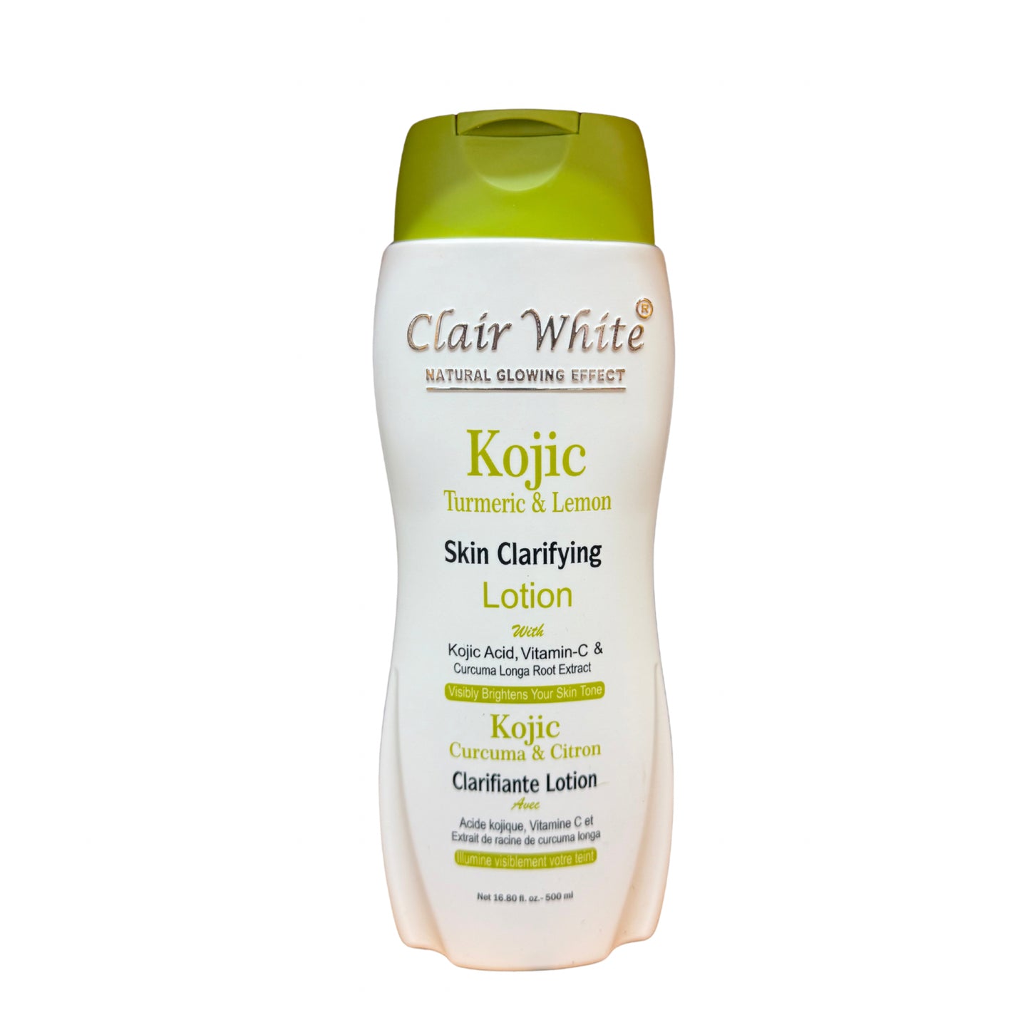 Claire White Kojic Turmeric Lemon Brightening Body Lotion 500ml