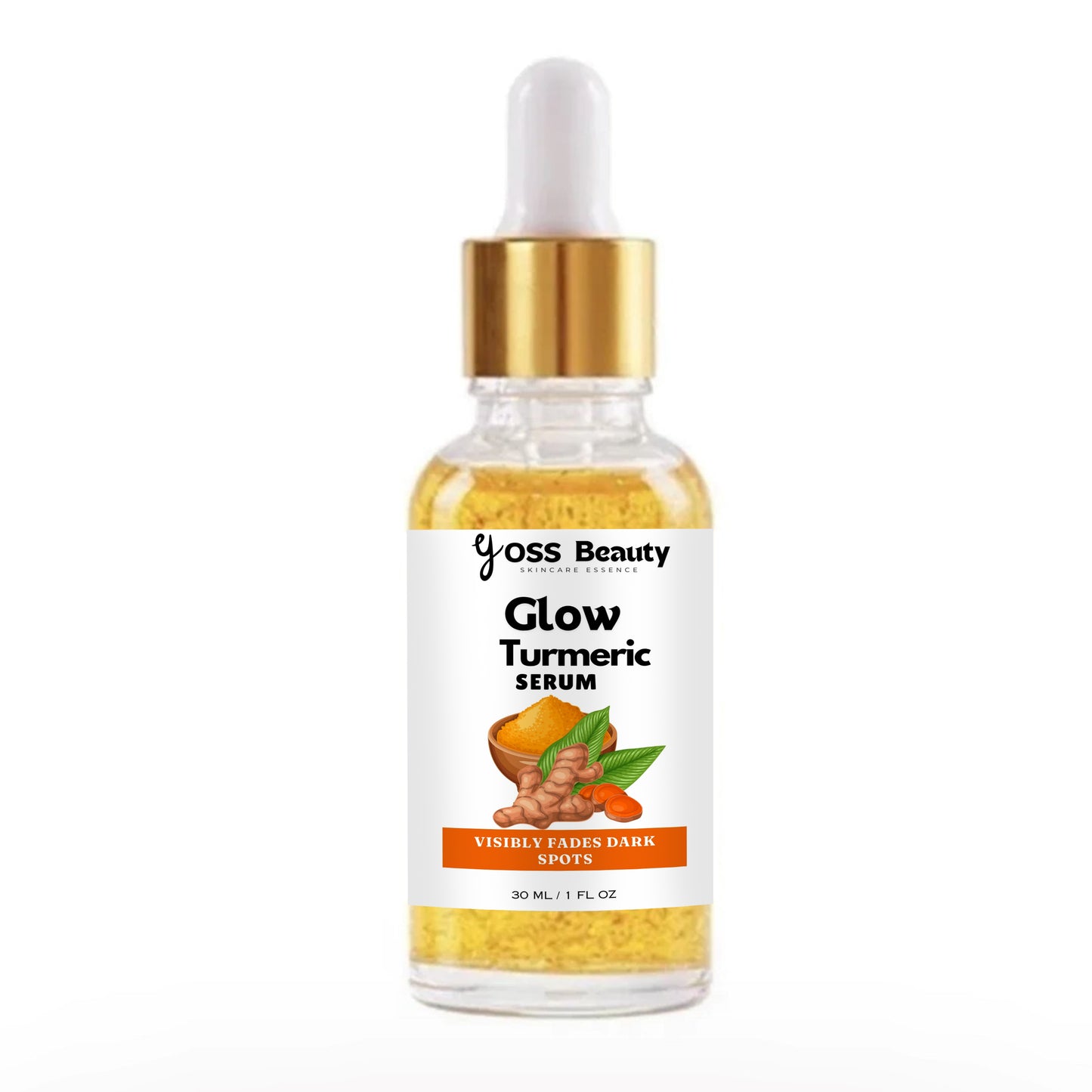 Turmeric Serum, Dark Spot Remover, Flawless Face Serum, Even Glowing Skin