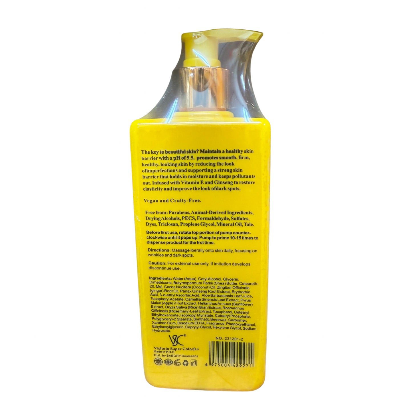 VSC Active Whitening Body Lotion With Turmeric & Vitamin C 444ml