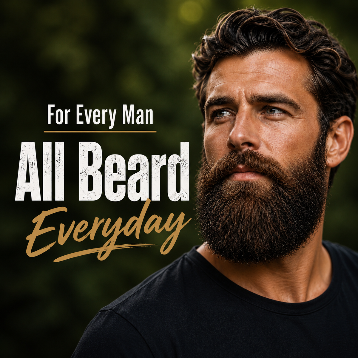 Beard Growth Oil, Rapid Beard Thickening, Plant Based Beard Growth Oil, Mean Beard Care 4oz