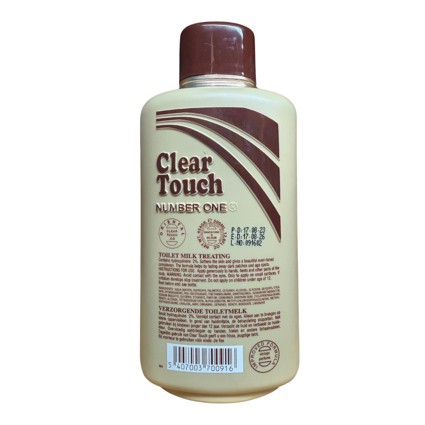Clear Touch Body Milk 500ml