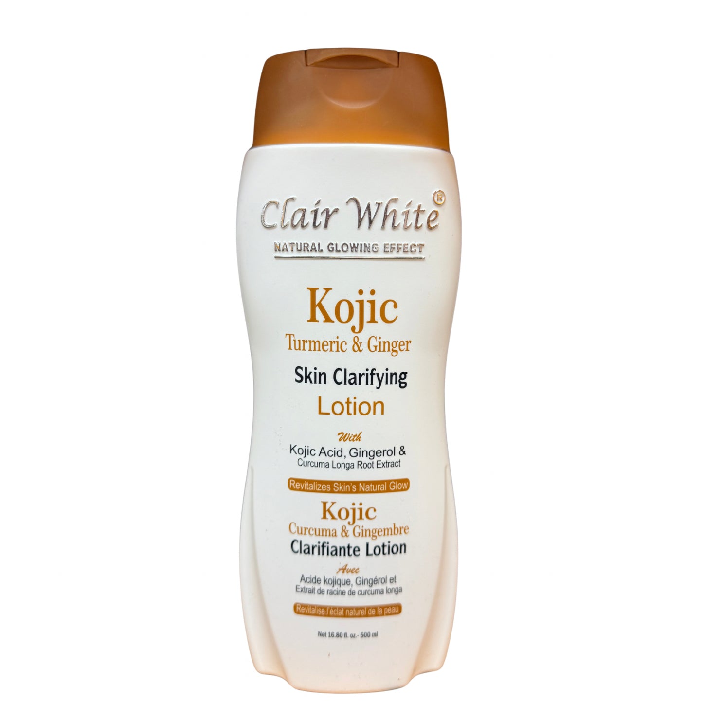 Claire White Kojic Turmeric & Ginger Clarifying Body Lotion 500ml
