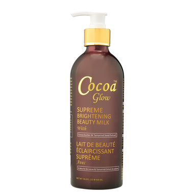 Cocoa Glow Supreme Brightening Beauty Milk Lotion 16.8oz