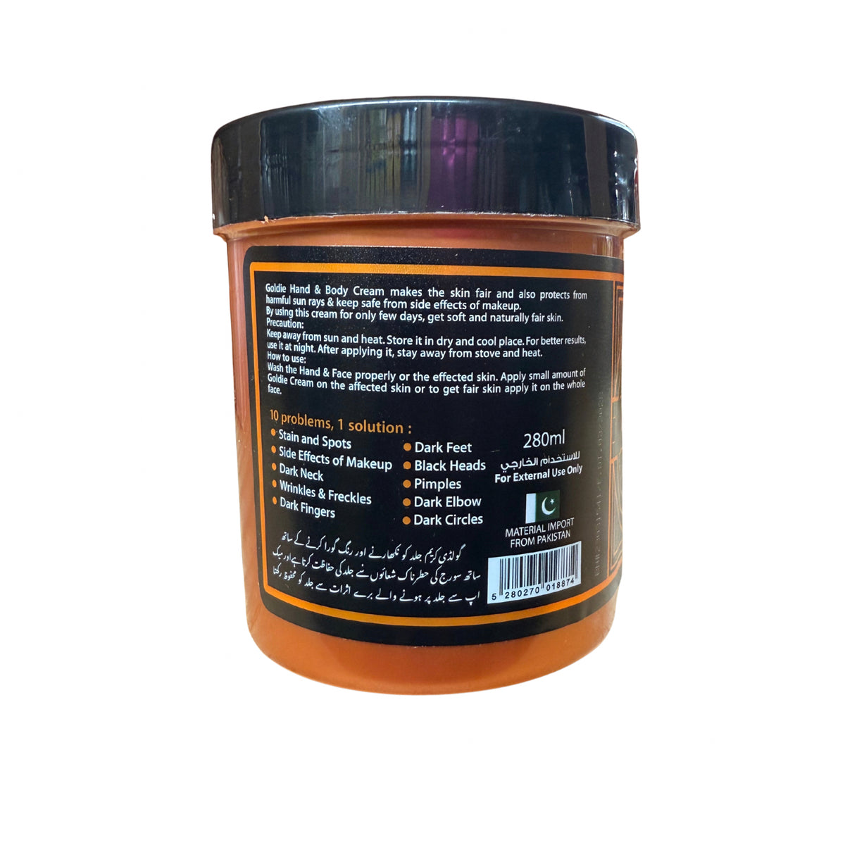 Perlay Goldie Hand & Body Cream 280ml