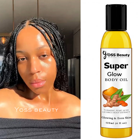 Extra Brightening Body Oil, Quick Action Turmeric Body Oil