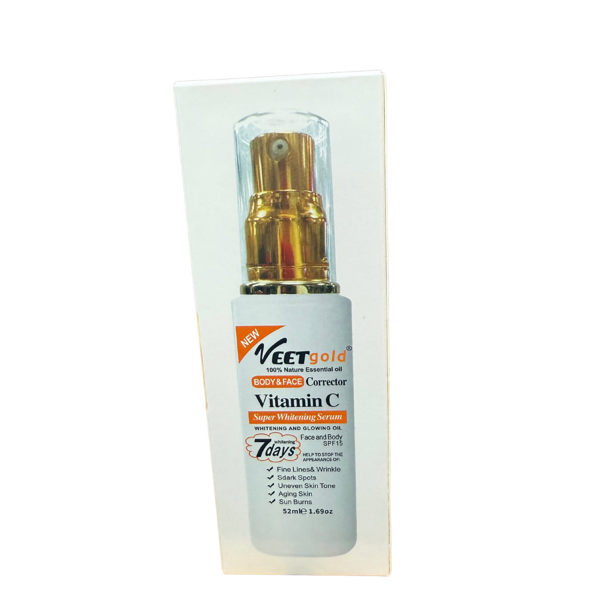 Veet Gold Vitamin C 7 Days Whitening Serum 52ml