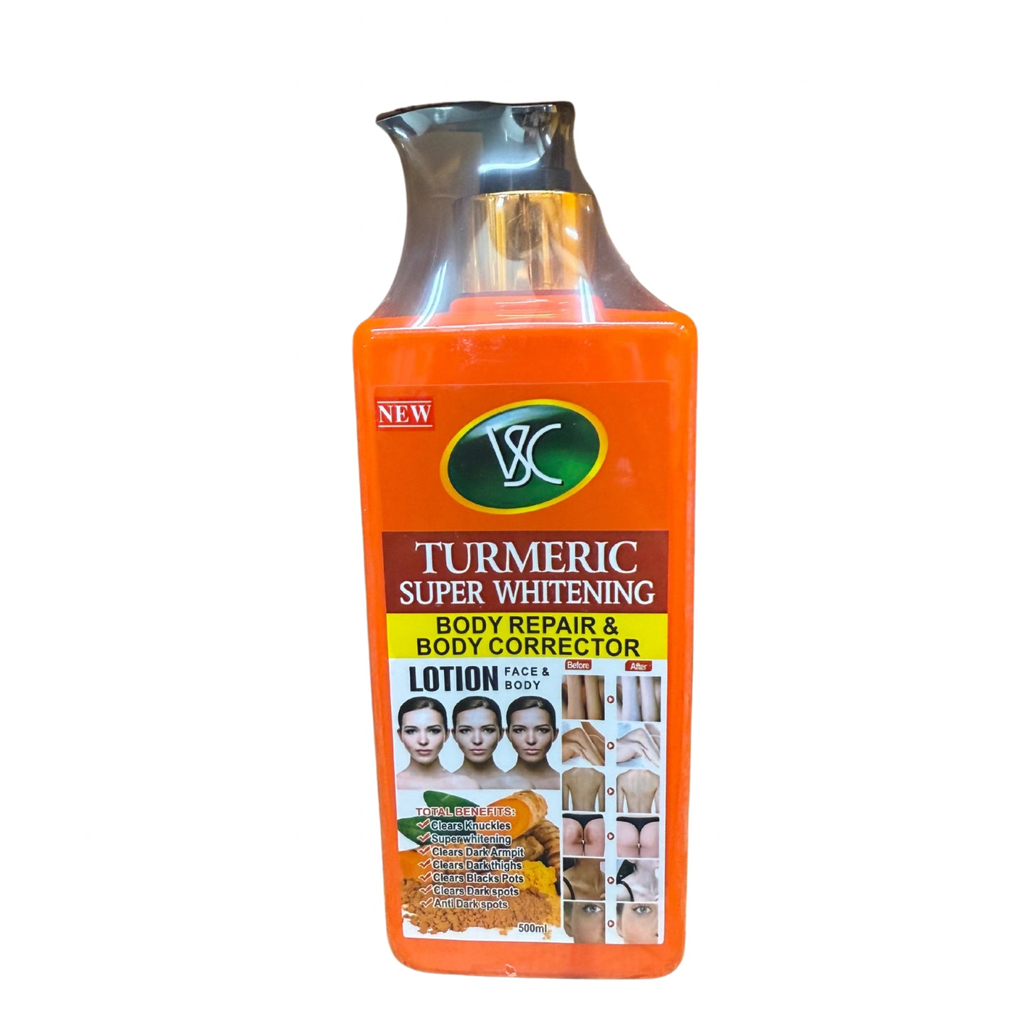 VSC Turmeric Super Whitening Lotion 500ml