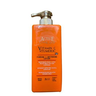 Active Caviar Drip Vitamin C + Turmeric Firming Whitening Lotion 444ml