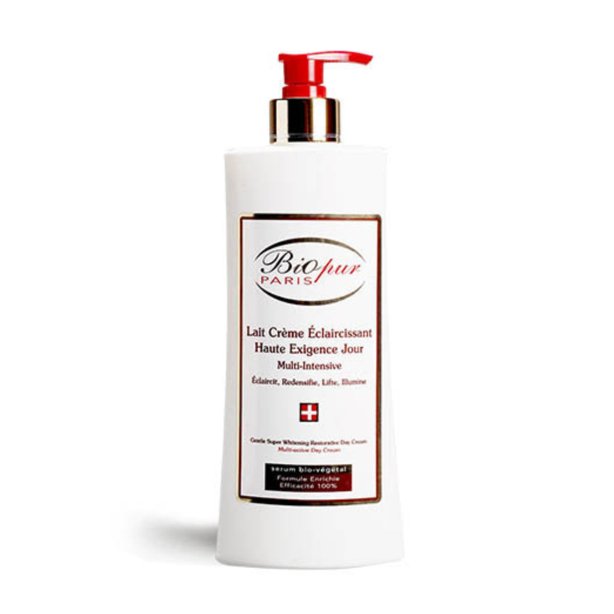 Biopur Paris Lait Creme Eclaircissant 400ml