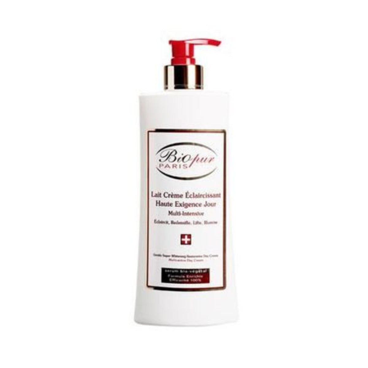 Biopur Paris Lait Creme Eclaircissant 400ml