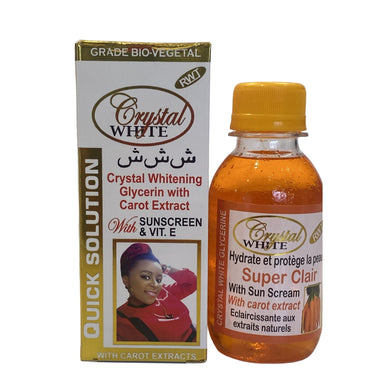 Crystal Whitening Glycerin With Carot Extract 125ml