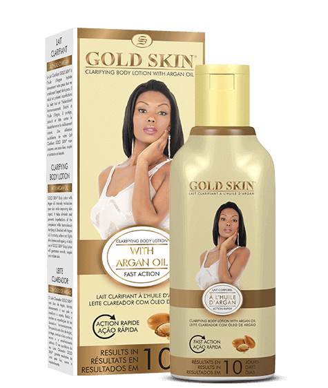 Gold Skin Clarifying Body Lotion with Argan Oil 450ml