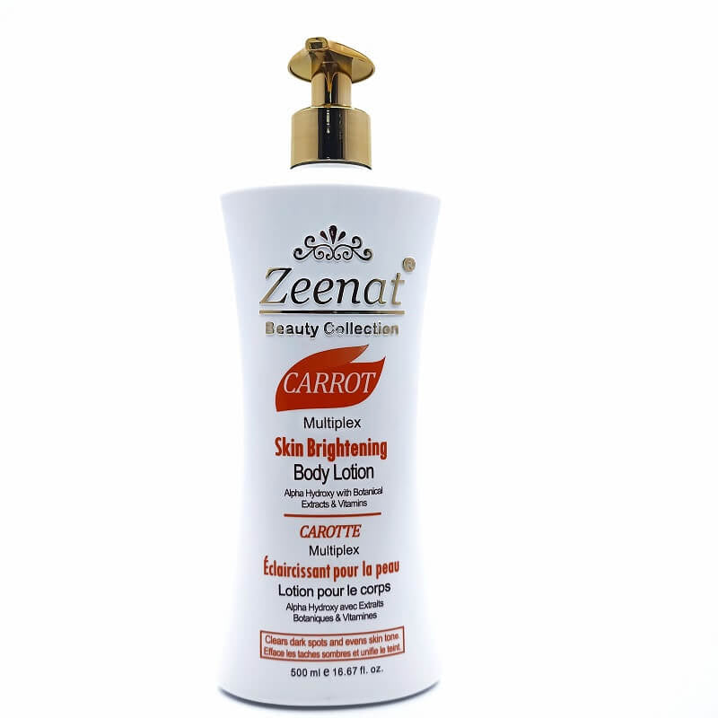 Zeenat Carrot Multiplex Skin Brightening Lotion 500ml