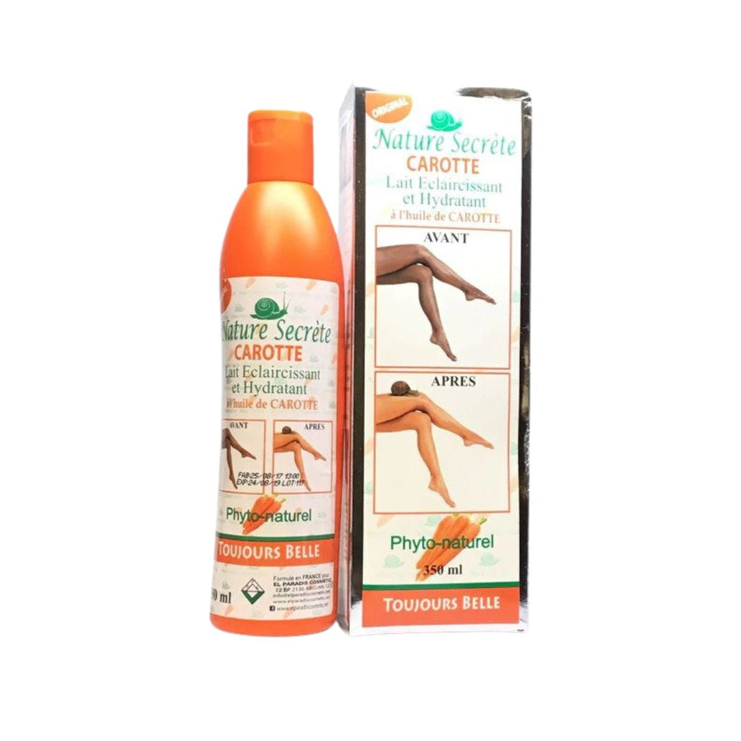 Nature Secrete Moisturizing Body Lotion with Carrot Oil 350ml