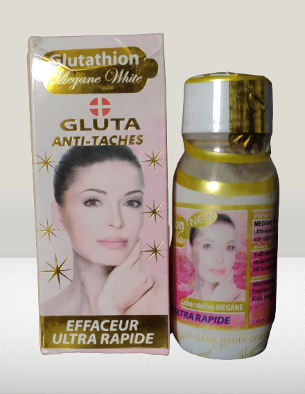 Glutathione Eraser Megane White Anti-Dark Lightening Serum 60ml