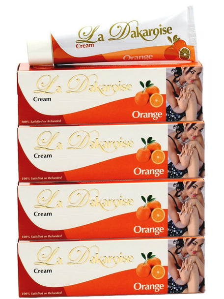 La Dakaroise Orange Tube Cream Fast Action(pack of 10)