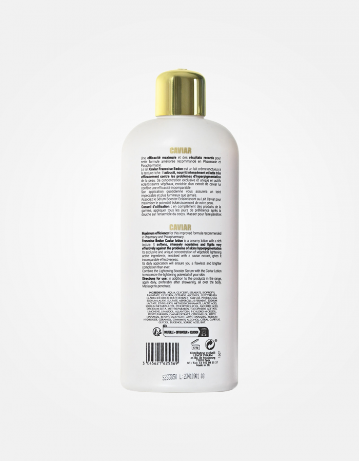 Pr Francoise Bedon Paris Caviar Booster Lightening Body Lotion 500ml