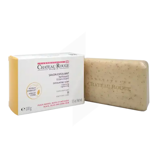 Chateau Rouge Paris Savon Exfoliant Nettoyant Eclaircissant 100g