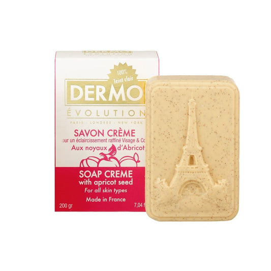 Dermo Evolution Soap Creme with Apricot Seed 200g