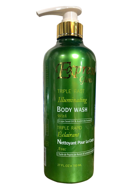 Express Glow Triple Fast Illuminating Body Wash 750ml