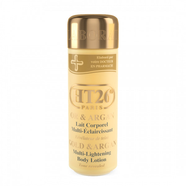 HT26 Paris Gold & Argan Multi-Lightening Body Lotion Tone Revealed 500ml