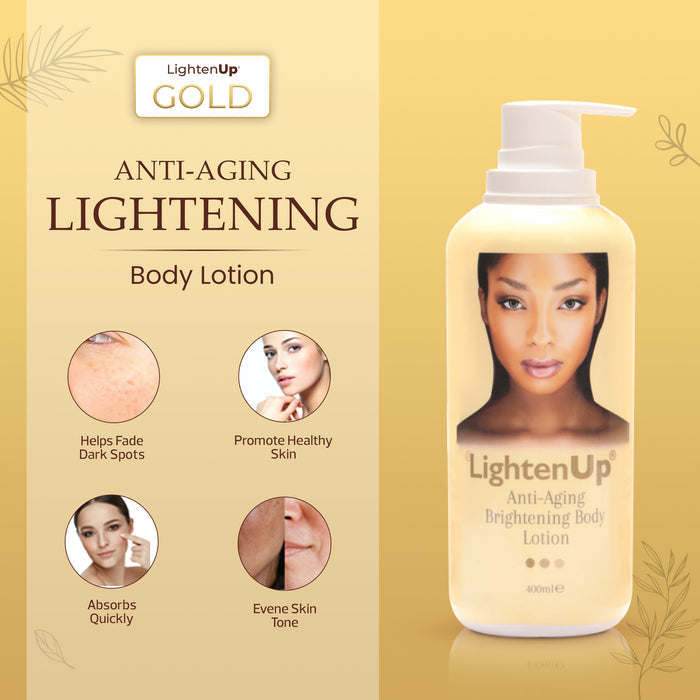 Omic LightenUp Anti-Aging Lightening Body Lotion - 400ml