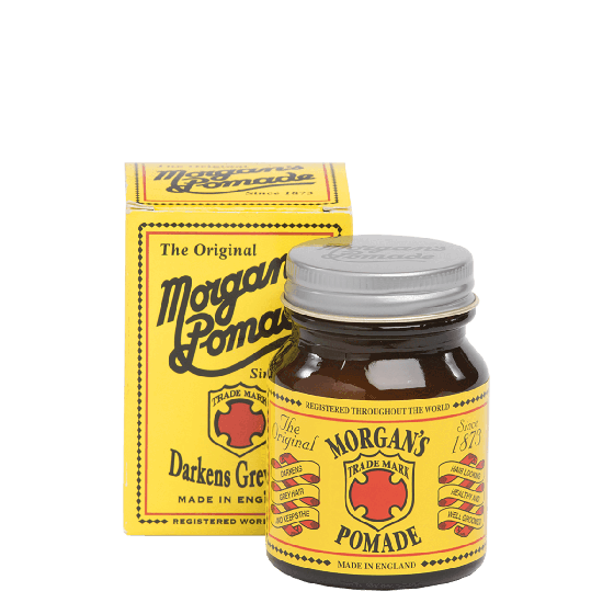 Morgan's Pomade Darkens Grey Hair