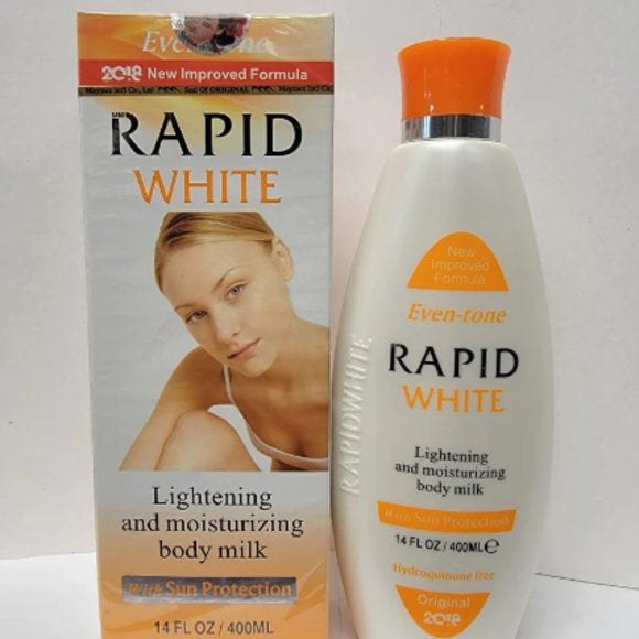 Rapid White Carrot Lightening and Moisturizing Body Milk 400ml