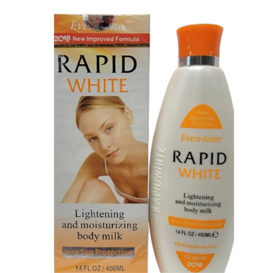 Rapid White Carrot Lightening and Moisturizing Body Milk 400ml